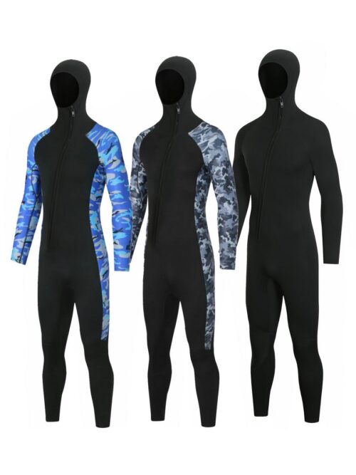 Custom man 543 hood frontzip full wetsuit