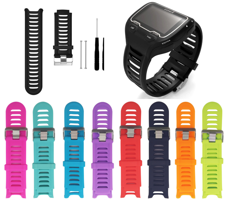 Garmin Forerunner 910XT split silicone strap