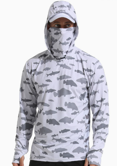 Men's Sun Hoodie Fishing Shirts