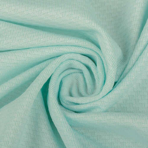 Polyester-ammonia sunscreen jacquard Lycra cooling silk quick-drying fabric outdoor UV protection sportswear skin clothing