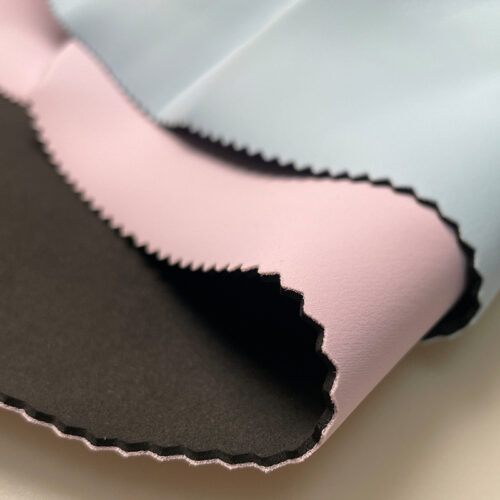 Single-sided nylon spandex composite neoprene waterproof pet drawstring diving material sport elastic sandbag (