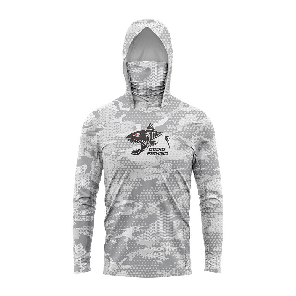 Sun Protection Hoodie Long Sleeve UV Shirt fishing top