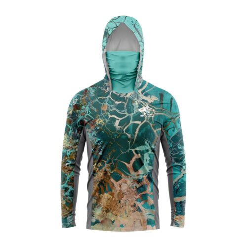 Sun Protection Hoodie Long Sleeve UV Shirt fishing top