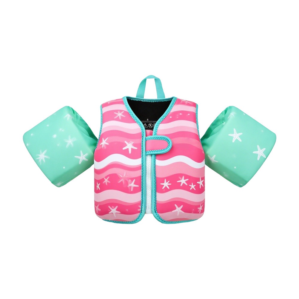Toddler Swim Vest Beginner Swimming Gear Children's Buoyancy Suit With EPE Foam Armband