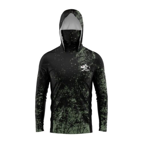 UPF 50+ protection Sunshirt Hoodie with Face Mask