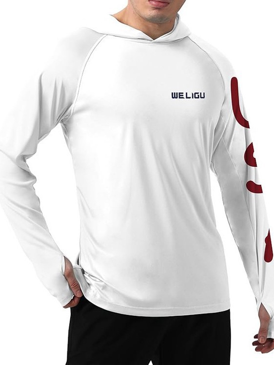 Youth UPF50+ Long Sleeve Fishing Hoodie Shirt