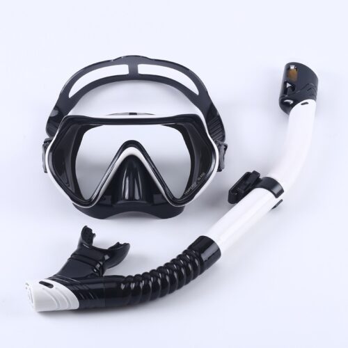 Adult Silicone Mask and Snorkel Set